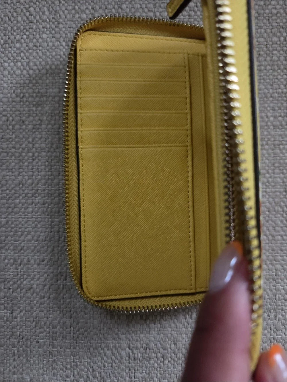 Tory Burch Sunrise Stripe Emerson Continental Wallet